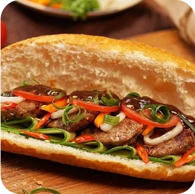 Kimvy Kitchen Grilled Pork Sandwich menu image