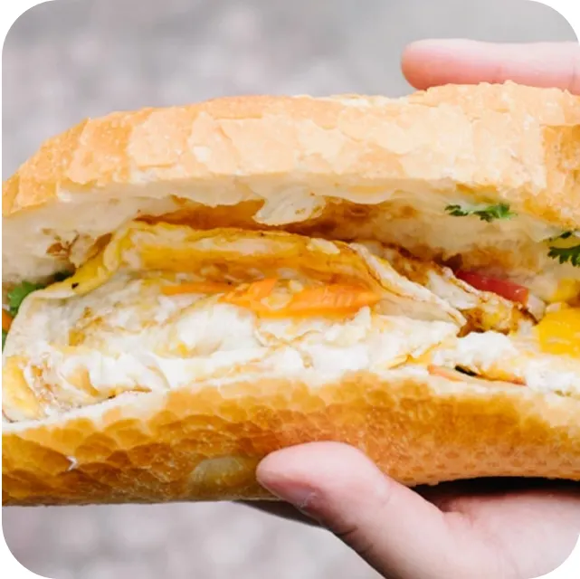 Kimvy Kitchen Egg Sandwich menu image