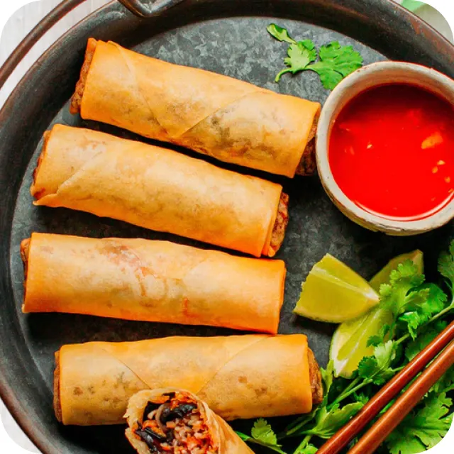 Kimvy Kitchen Vietnamese Egg Rolls (5 pcs) menu image