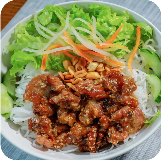 Kimvy Kitchen Vermicelli w/Grilled Pork menu image