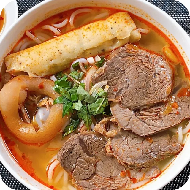 Kimvy Kitchen Vietnamese Spicy Beef & Pork Noodle menu image