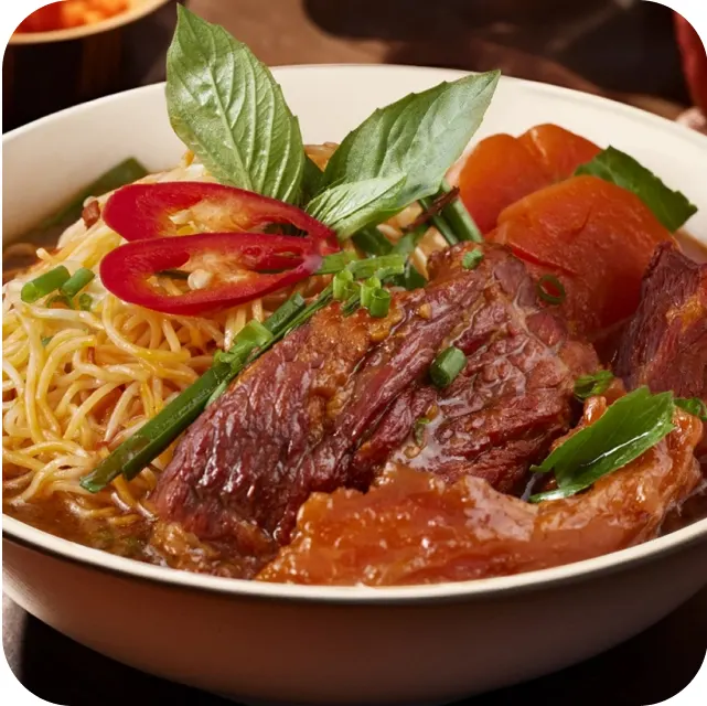 Kimvy Kitchen Vietnamese Beef Stew w/Egg Noodle menu image