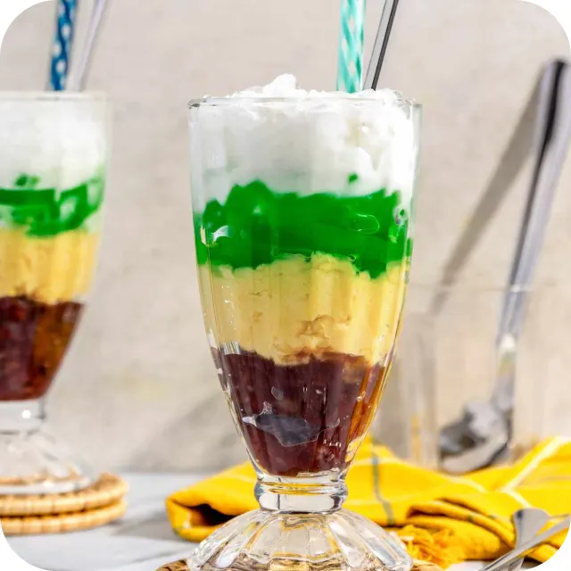 Vietnamese Three Color Dessert