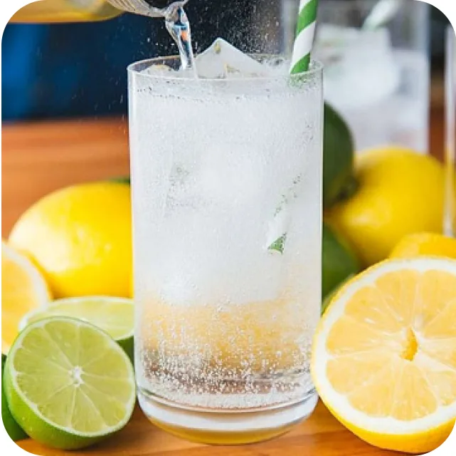 Kimvy Kitchen Salted Limes with Soda menu image