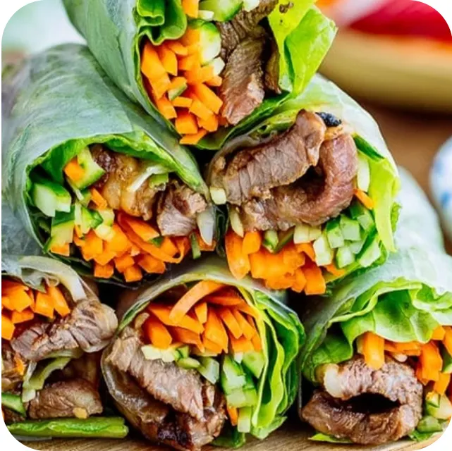 Kimvy Kitchen Grilled Meat Rolls menu image