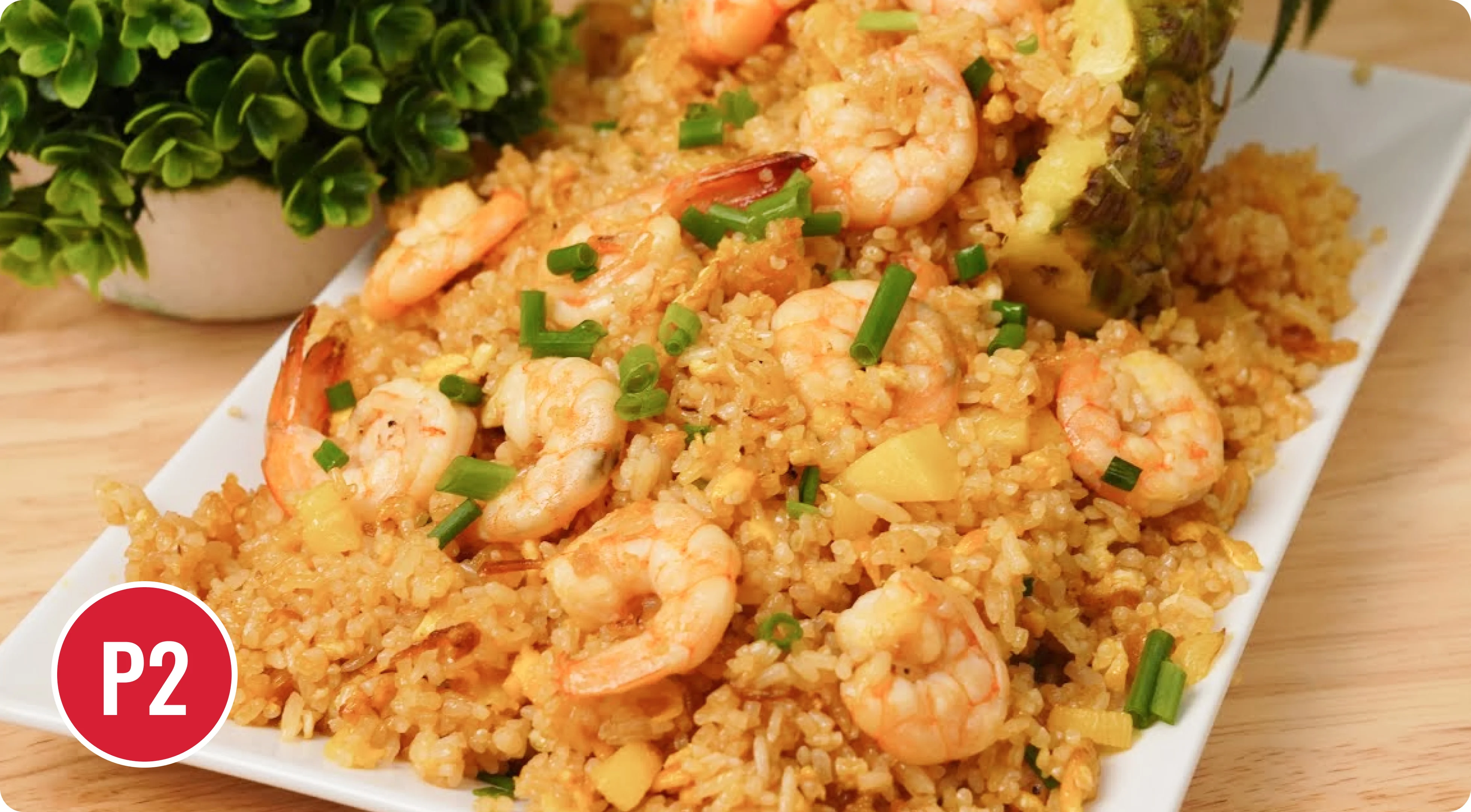 Fried Rice w/ Shrimp